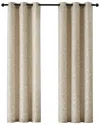 5th Avenue Lux Blythe Textured Window Panel Pair In Neutral