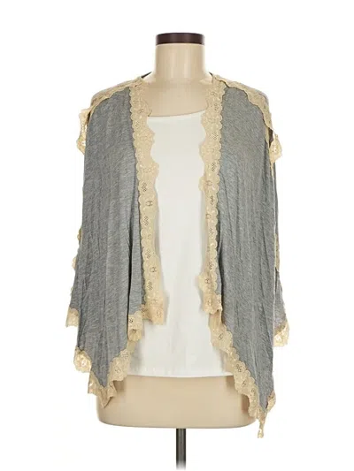 Pre-owned 6 Degrees Kimono In Gray