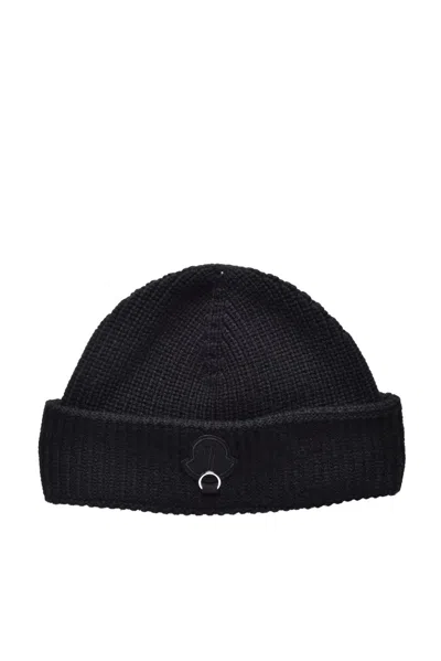 6 Moncler X Willow Smith Virgin Wool Hat - Black