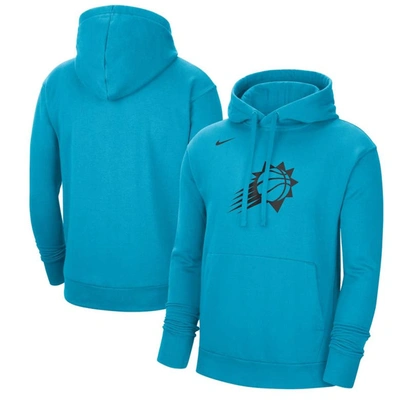 NIKE NIKE TURQUOISE PHOENIX SUNS 2022/23 CITY EDITION ESSENTIAL PULLOVER HOODIE