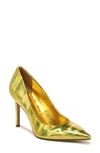 Sam Edelman Hazel Pointed Toe Pump In Gold