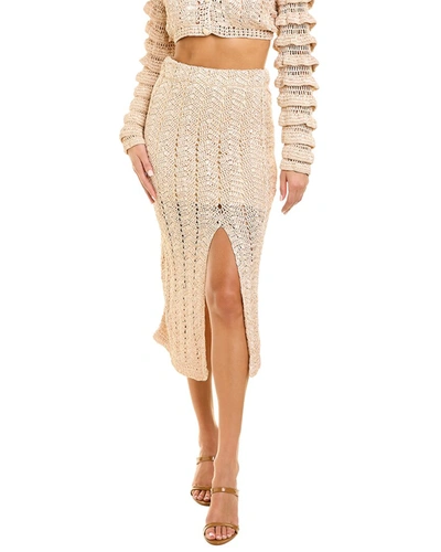 LOVESHACKFANCY ARBOR MIDI SKIRT