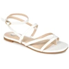Journee Collection Women's Serissa Sandal In White