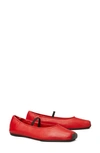 Tory Burch Runway Ballet In Triple Red