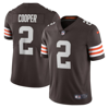 NIKE NIKE AMARI COOPER BROWN CLEVELAND BROWNS VAPOR LIMITED JERSEY