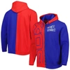 Mitchell & Ness Men's  Red, Navy Chicago White Sox Fleece Full-zip Hoodie In Red