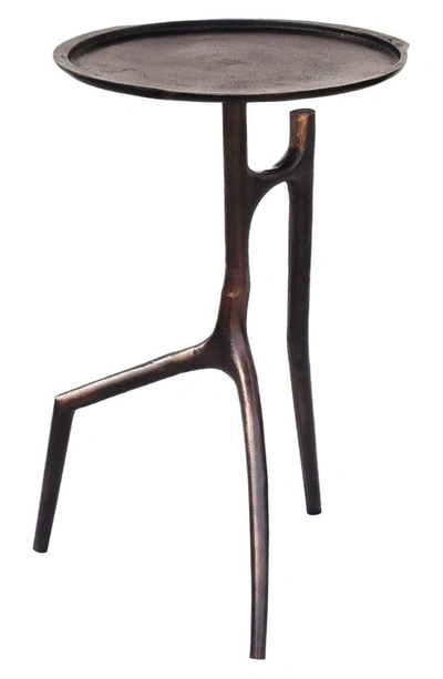Renwil Ren-wil Maadi Table In Aluminum Bronze Plated