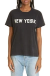 R13 New York Boy Tee In Black