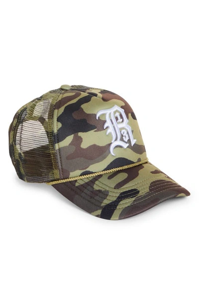 帽子 R13 camocap R13 Embroidered Logo Camo Trucker Hat | ModeSens
