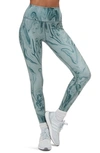 SPIRITUAL GANGSTER INTENT JERSEY RECYCLED POLYESTER BLEND LEGGINGS