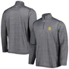 Tommy Bahama Gray San Diego Padres Delray Islandzone Half-zip Top In Gray