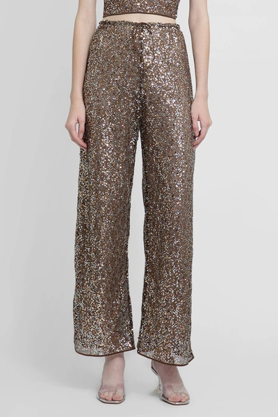 Oseree Trousers In Brown