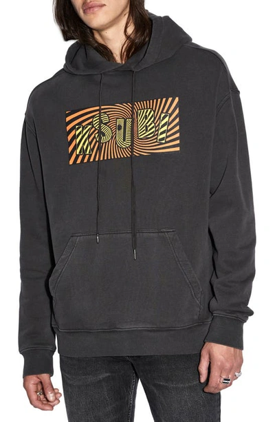 Ksubi Men's Unity Spiral Biggie Oversized Hoodie In Black