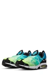 Nike Air Kukini Se Tpu-trimmed Mesh And Neoprene Slip-on Sneakers In White/black-lemon Venom-aurora Green-black