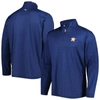 Tommy Bahama Navy Houston Astros Delray Islandzone Half-zip Top In Navy