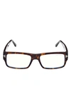 Tom Ford 54mm Blue Light Blocking Glasses In Dark Havana