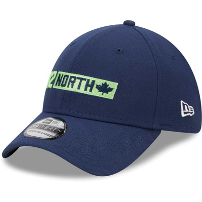 New Era College Navy Seattle Seahawks 12 North Collection 39thirty Flex Hat