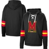COLOSSEUM COLOSSEUM BLACK MARYLAND TERRAPINS LACE-UP 4.0 PULLOVER HOODIE
