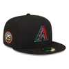 NEW ERA NEW ERA  BLACK ARIZONA DIAMONDBACKS 25TH ANNIVERSARY  59FIFTY FITTED HAT