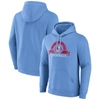 MAJESTIC MAJESTIC LIGHT BLUE ST. LOUIS CARDINALS UTILITY PULLOVER HOODIE