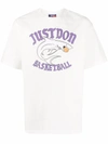 JUST DON JUST DON COTTON PRINTED T-SHIRT