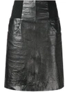 KITX mini leather skirt,SPECIALISTCLEANING