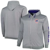PROFILE PROFILE ASH CHICAGO CUBS BIG & TALL PULLOVER HOODIE