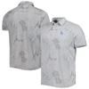 TOMMY BAHAMA TOMMY BAHAMA  GRAY LOS ANGELES DODGERS BLOOMS POLO