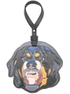 Givenchy Rottweiler Embossed Keyring In 960