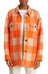 Isabel Marant Étoile Harveli Jacket In Orange