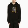 OFF-WHITE OFF-WHITE™ | BLACK HOODIE WITH PRINT,OMBB097C99FLE015/M_OFFW-1001_323-S