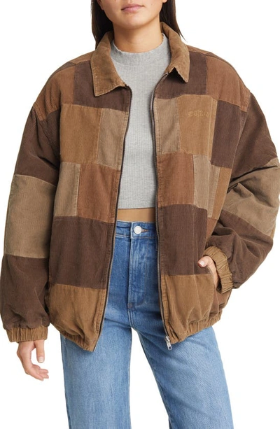 Bdg Urban Outfitters Patchwork Corduroy Harrington Jacket In