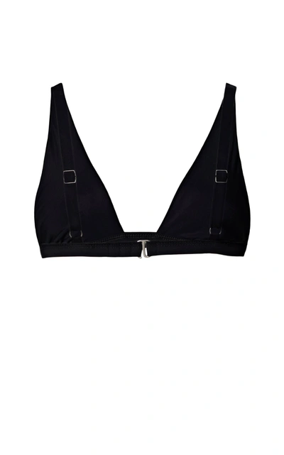 Anemos Décolleté Triangle Bikini Top In Black