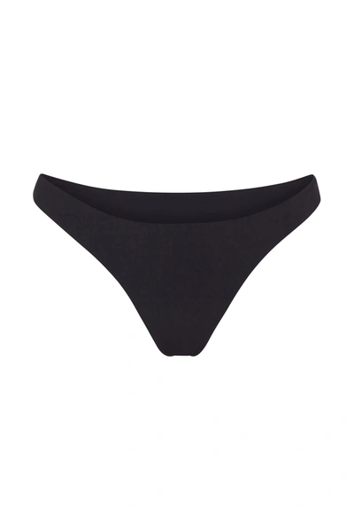 Anemos The Eighties High-cut Bikini Bottom In Black