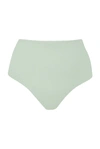 Anemos The High-waist Bikini Bottom In Celadon
