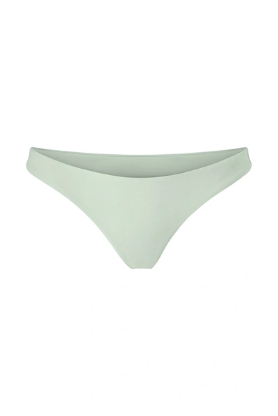 Anemos The Hipster Classic-cut Bikini Bottom In Celadon
