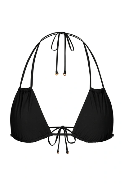 Anemos The Jane Bikini Top In Black