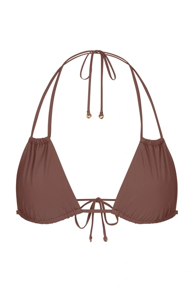 Anemos The Jane Bikini Top In Moka