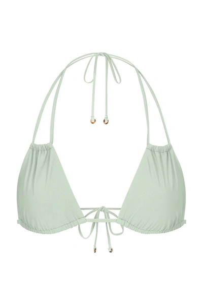 Anemos The Jane Bikini Top In Celadon