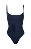 Anemos The K.m. Tie One-piece In Navy