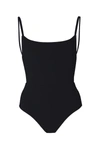 ANEMOS SQUARE NECK OPEN BACK ONE-PIECE