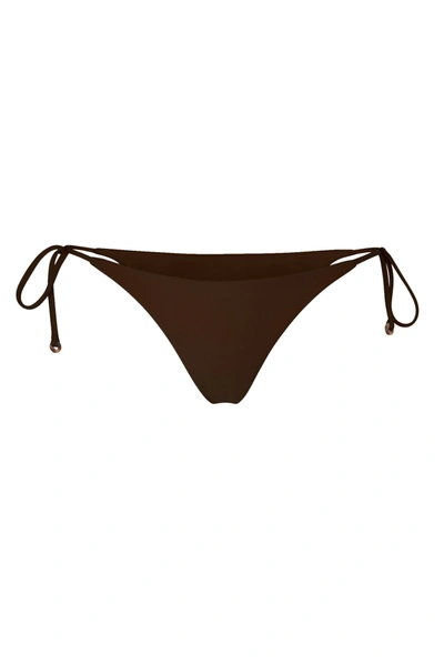 Anemos The String Bikini Bottoms In Espresso