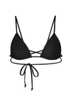 Anemos The Wrap Triangle Bikini Top In Black
