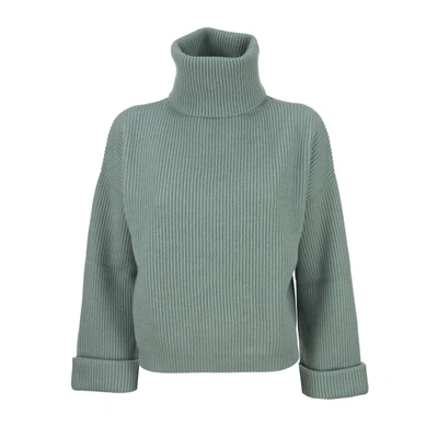 Brunello Cucinelli Cashmere Pullover In Green