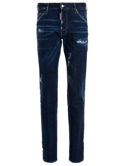 Dsquared2 Cool Guy Distressed Jeans In Blue