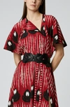 Altuzarra Loopy Leather Belt In Black
