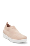 Fitflop Uberknit Slip-on Sneaker In Beige