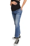 Hatch The Over The Bump Maternity Jeans In Indigo
