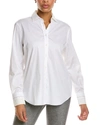 Brunello Cucinelli Concealed-front Fastening Shirt In White