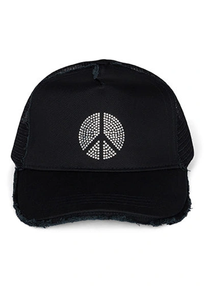 Lauren Moshi Jilly Crystal Peace In Black